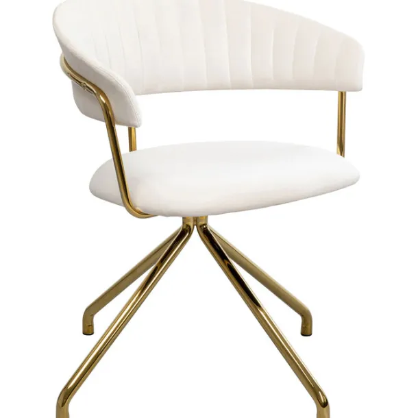 swivel_chair_belle_velvet_1.webp New KARE Design Swivel Chair Belle Velvet Cream