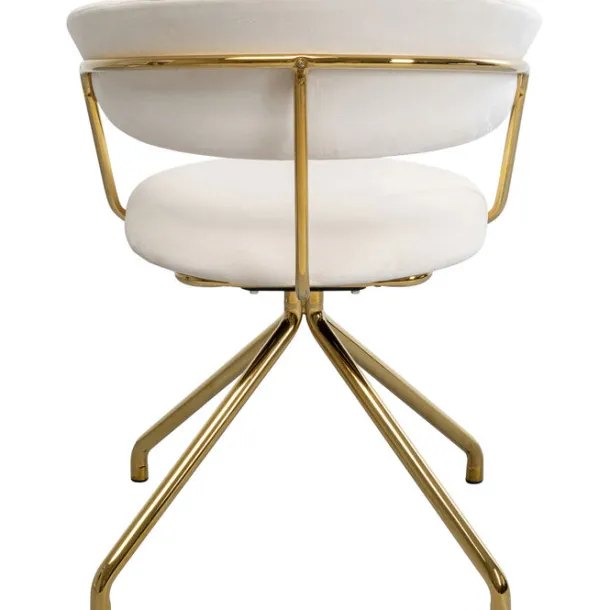 swivel_chair_belle_velvet_4.webp New KARE Design Swivel Chair Belle Velvet Cream