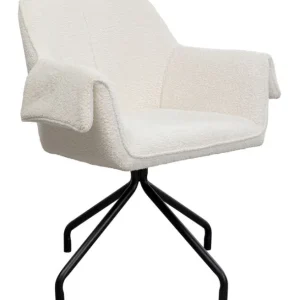 Online KARE Design Swivel Chair Bess Cream