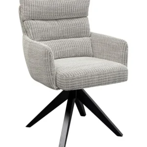 Online KARE Design Swivel Chair Bosse Black