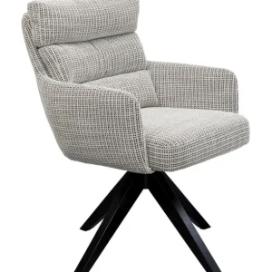 Online KARE Design Swivel Chair Bosse Black