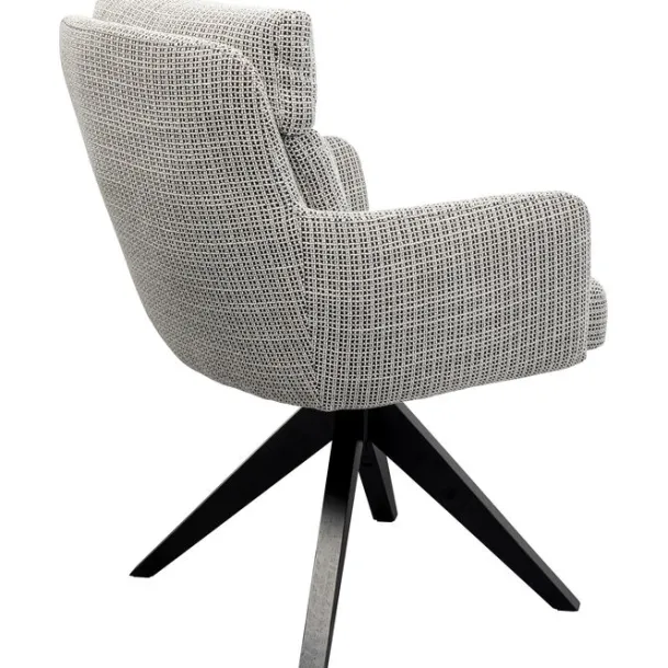 swivel_chair_bosse_black_4.webp Online KARE Design Swivel Chair Bosse Black