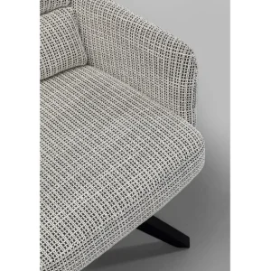 Online KARE Design Swivel Chair Bosse Black
