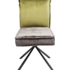 Hot KARE Design Swivel Chair Chelsea Green