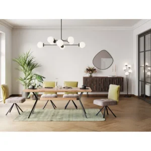 Hot KARE Design Swivel Chair Chelsea Green