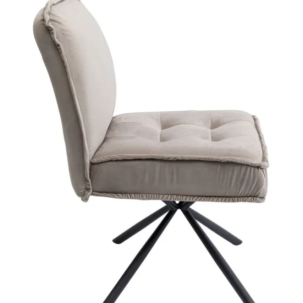 swivel_chair_chelsea_grey_6.webp Online KARE Design Swivel Chair Chelsea Grey