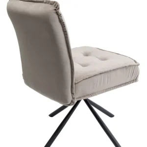 Online KARE Design Swivel Chair Chelsea Grey