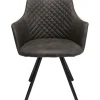 Fashion KARE Design Swivel Chair Coco Anthracite