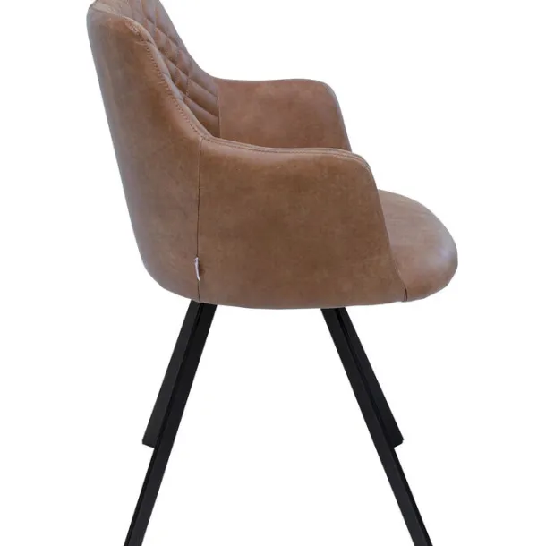 swivel_chair_coco_brown_2.webp Best KARE Design Swivel Chair Coco Brown