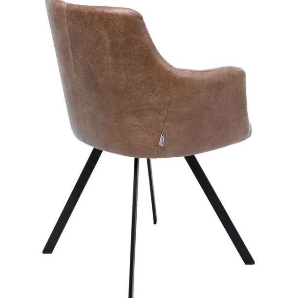 swivel_chair_coco_brown_3.webp Best KARE Design Swivel Chair Coco Brown