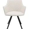 New KARE Design Swivel Chair Coco Cream