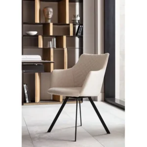 New KARE Design Swivel Chair Coco Cream