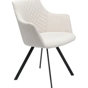 New KARE Design Swivel Chair Coco Cream
