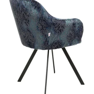 Fashion KARE Design Swivel Chair Coco Hugs Keops Blue Limited