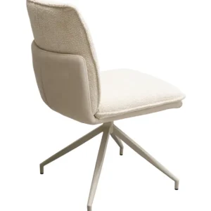 Fashion KARE Design Swivel Chair Hilla White