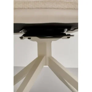 Fashion KARE Design Swivel Chair Hilla White