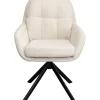 Online KARE Design Swivel Chair Molly Beige