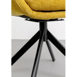 Online KARE Design Swivel Chair Molly Yellow