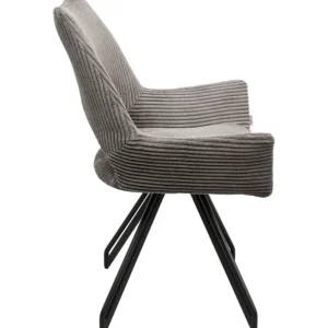 Hot KARE Design Swivel Chair Rich Dark Grey