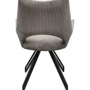 Hot KARE Design Swivel Chair Rich Dark Grey