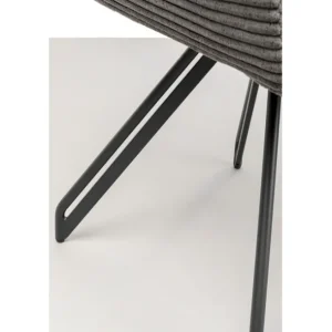 Hot KARE Design Swivel Chair Rich Dark Grey