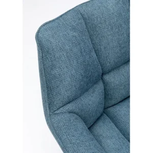 Outlet KARE Design Swivel Chair Thinktank Blue