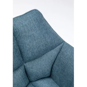 Outlet KARE Design Swivel Chair Thinktank Blue