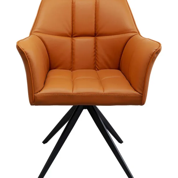 swivel_chair_thinktank_co_0.webp Outlet KARE Design Swivel Chair Thinktank Cognac
