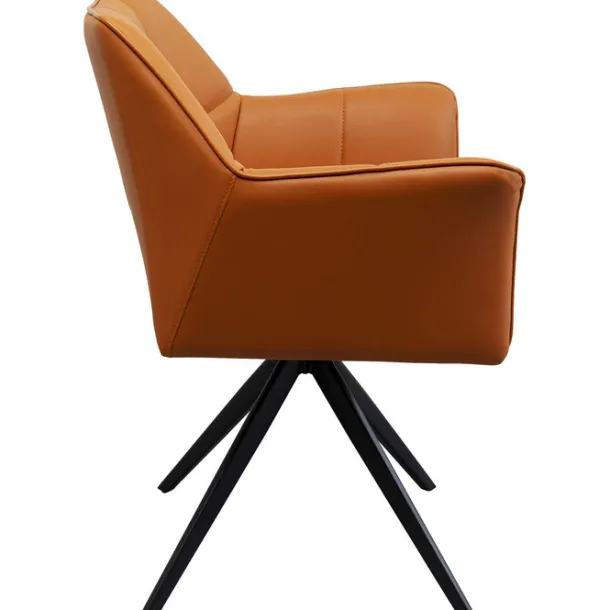 swivel_chair_thinktank_co_2.webp Outlet KARE Design Swivel Chair Thinktank Cognac