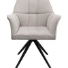 Online KARE Design Swivel Chair Thinktank Grey