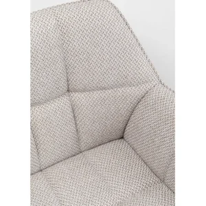 Online KARE Design Swivel Chair Thinktank Grey