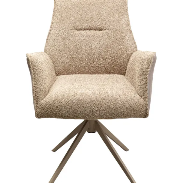 swivel_chair_with_armrest_0-7.webp Hot KARE Design Swivel Chair with Armrest Liverpool Greige