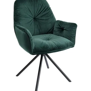 Sale KARE Design Swivel Chair with Armrest Mila Green