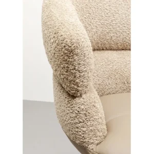 Hot KARE Design Swivel Chair with Armrest Tasty