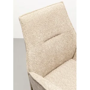 Hot KARE Design Swivel Chair with Armrest Liverpool Greige
