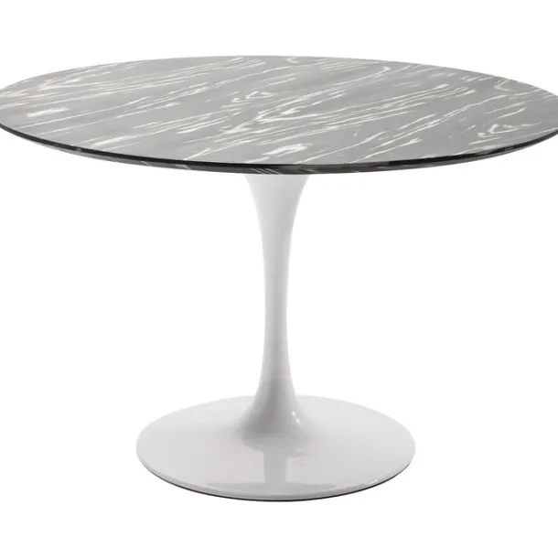 table_base_invitation_whi_6.webp Clearance KARE Design Table Base Invitation White Ø60cm