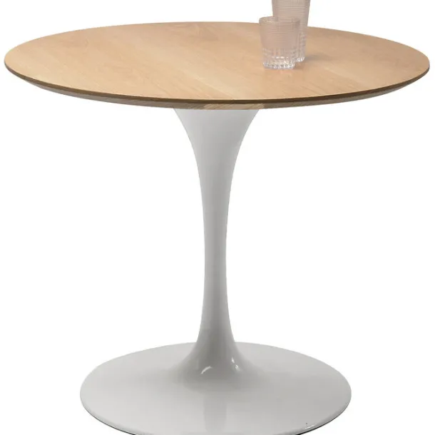 table_base_invitation_whi_7.webp Clearance KARE Design Table Base Invitation White Ø60cm