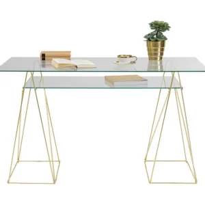 Discount KARE Design Table Base Polar Brass matt 31x49cm (2/Set)