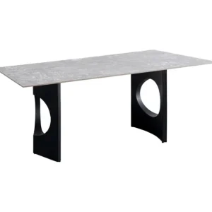 Hot KARE Design Table Bilbao Oho Black 180x90cm