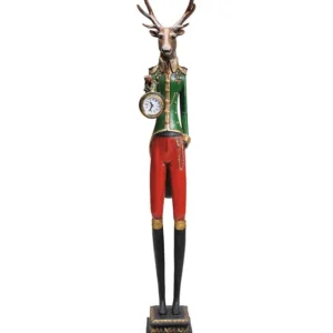Online KARE Design Table Clock Gentleman Deer