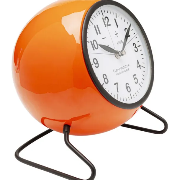 table_clock_mio_orange_cm_1.webp Clearance KARE Design Table Clock Mio Orange 21cm