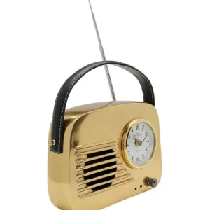 Outlet KARE Design Table Clock Nostalgie Handle 20x22cm