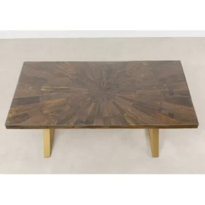 Online KARE Design Table Conley Cross Brass 180x90cm
