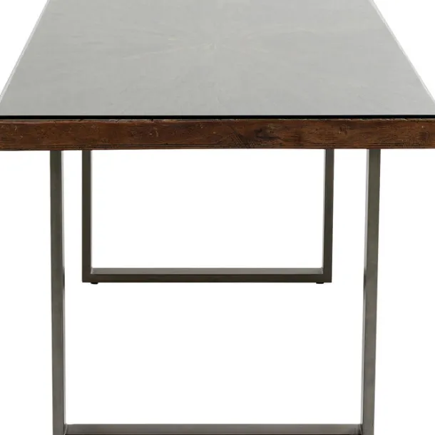 table_conley_crude_steel__3.webp Discount KARE Design Table Conley Crude Steel 180x90