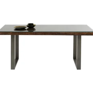 Discount KARE Design Table Conley Crude Steel 180x90