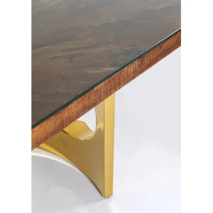 New KARE Design Table Conley Oho Gold 180x90cm