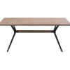 Best KARE Design Table Downtown Walnut 220x100cm