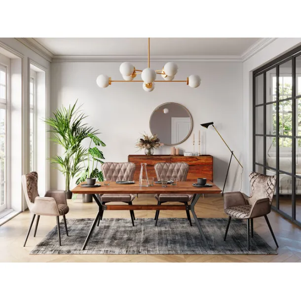 table_downtown_walnut_xcm_5-1.webp Clearance KARE Design Table Downtown Walnut 180x90cm