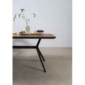 Best KARE Design Table Downtown Walnut 220x100cm