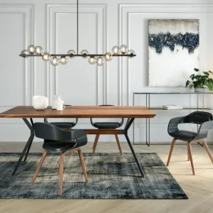 Clearance KARE Design Table Downtown Walnut 180x90cm